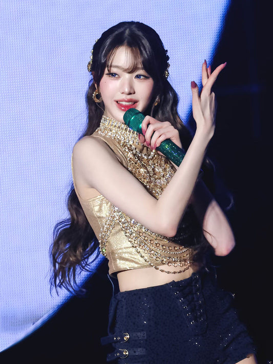 Sparkle Chain Dance Performance Costume - K-Pop Stage Outfit Set - gallify.store