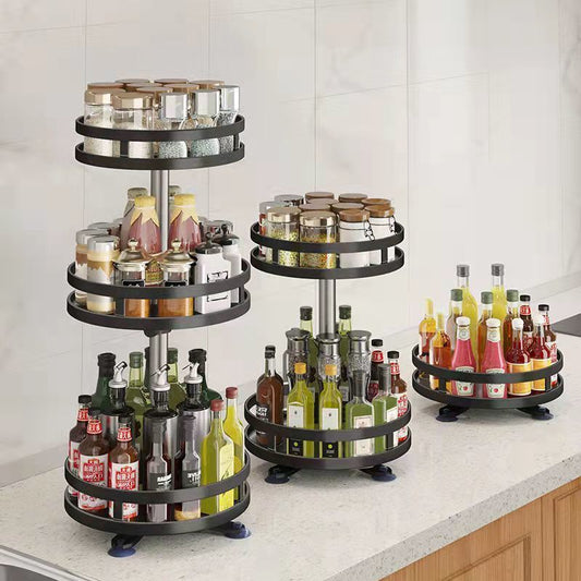 Rotating seasoning rack- Spice Organizers in Kitchen - gallify.store