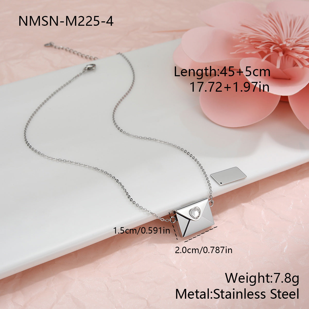 Valentine's Day gift: heart necklace - gallify.store