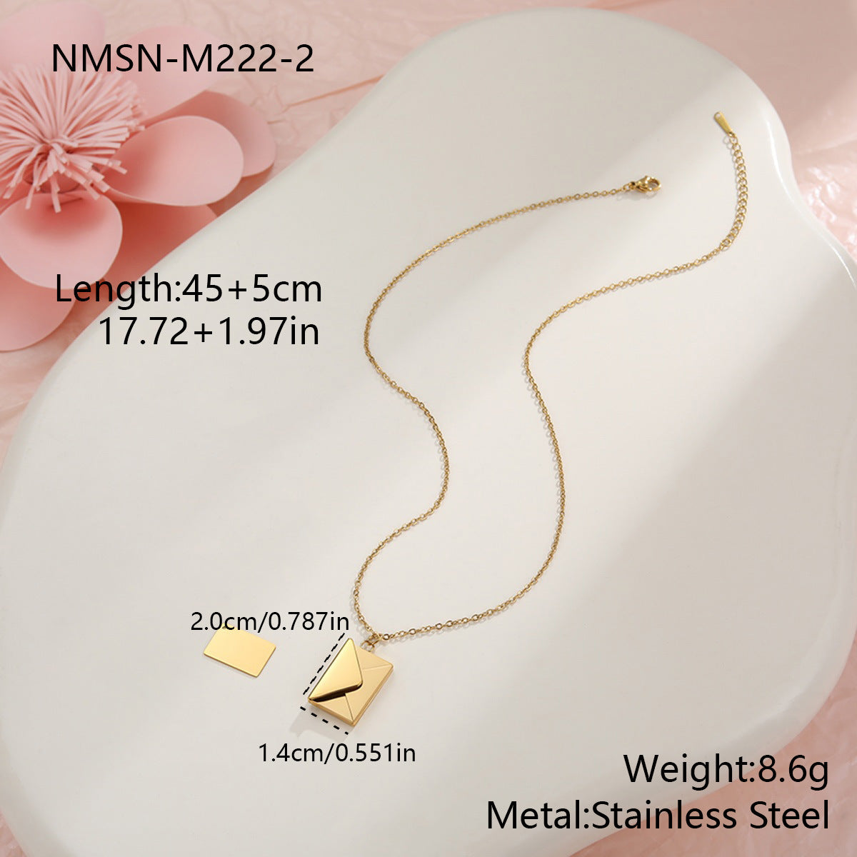 Valentine's Day gift: heart necklace - gallify.store