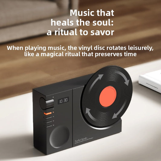 Vintage Time Bluetooth Speaker - Retro Radio Design - gallify.store