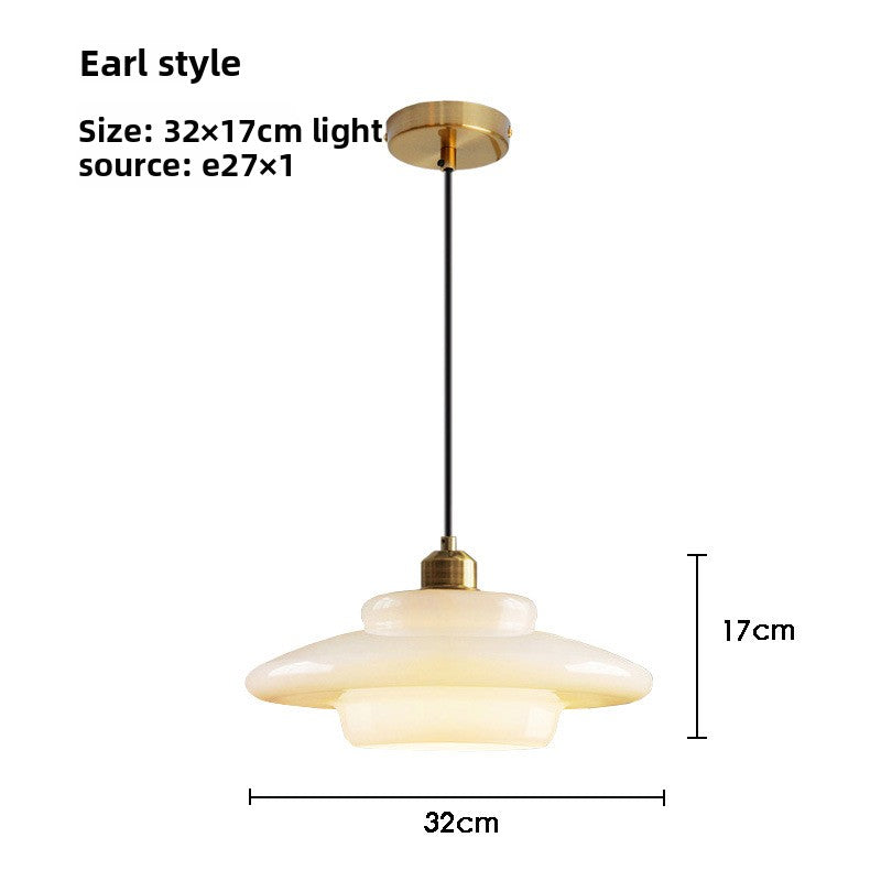 Japanese Retro Flower Chandelier | Glass Pendant Light - gallify.store