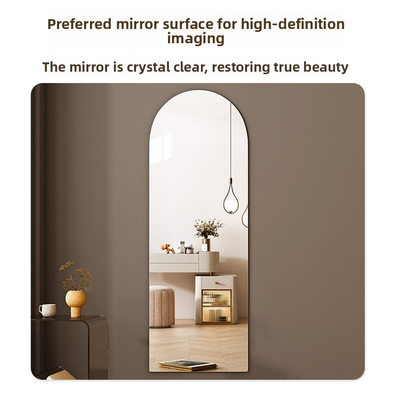 Self-Adhesive Acrylic Wall Mirror – Borderless No-Drill Home Mirror |