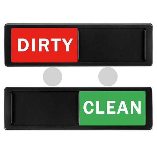 Dishwasher Magnetic Status Stickers | Clean/Dirty Indicator - gallify.store