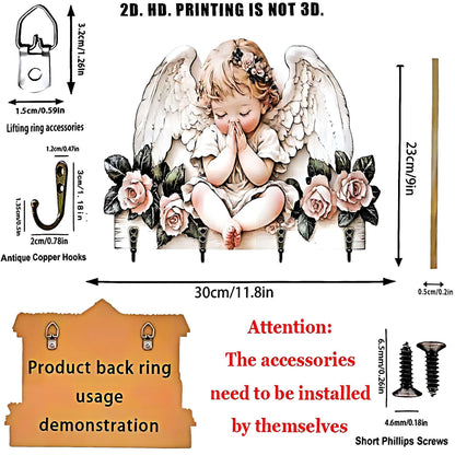 Wooden Wall Key Hanger | Rustic Pine Wood Home Organizer - gallify.store