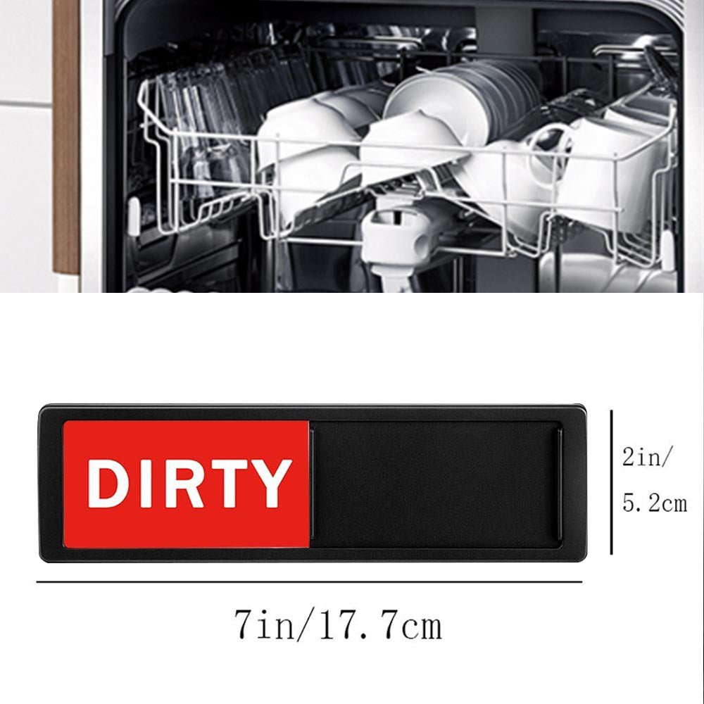 Dishwasher Magnetic Status Stickers | Clean/Dirty Indicator - gallify.store
