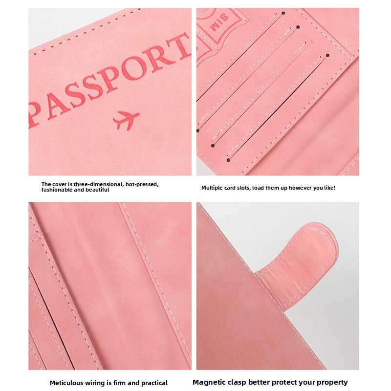 RFID Passport Holder | Travel Document Organizer with Card Storage - gallify.store