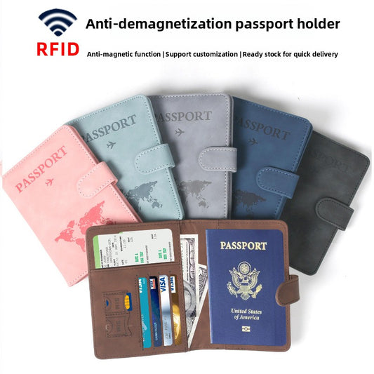 RFID Passport Holder | Travel Document Organizer with Card Storage - gallify.store