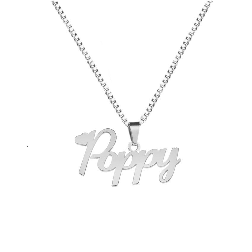 Personalized Custom Name Necklace | 18K Gold Plated - gallify.store