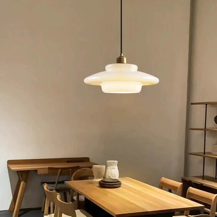 Japanese Retro Flower Chandelier | Glass Pendant Light - gallify.store