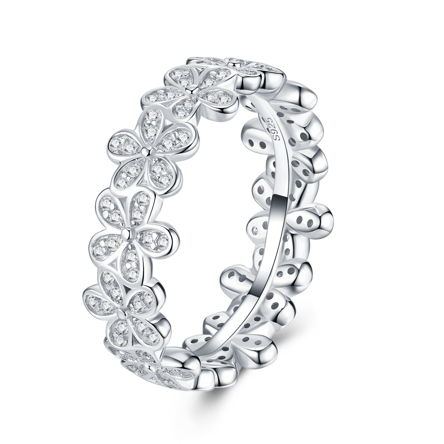 Heart Moissanite Ring | S925 Sterling Silver | Brilliant Sparkle - gallify.store