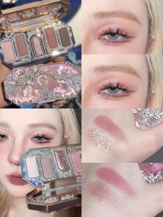 Flower Knows Eyeshadow Palette - Earth Tones Smoky Daily - gallify.store