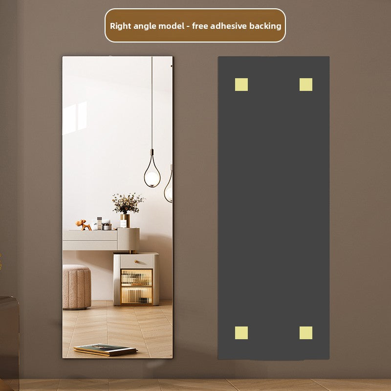 Self-Adhesive Acrylic Wall Mirror – Borderless No-Drill Home Mirror |