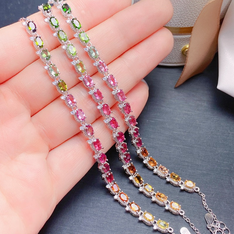 Diamond-Encrusted Bracelet for Women | 925 Silver - gallify.store