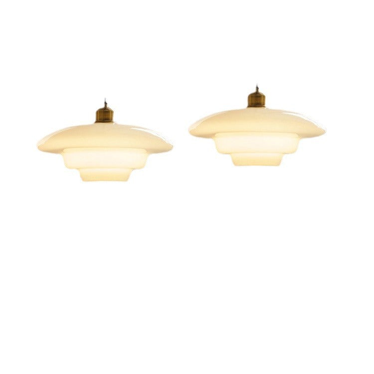 Japanese Retro Flower Chandelier | Glass Pendant Light - gallify.store