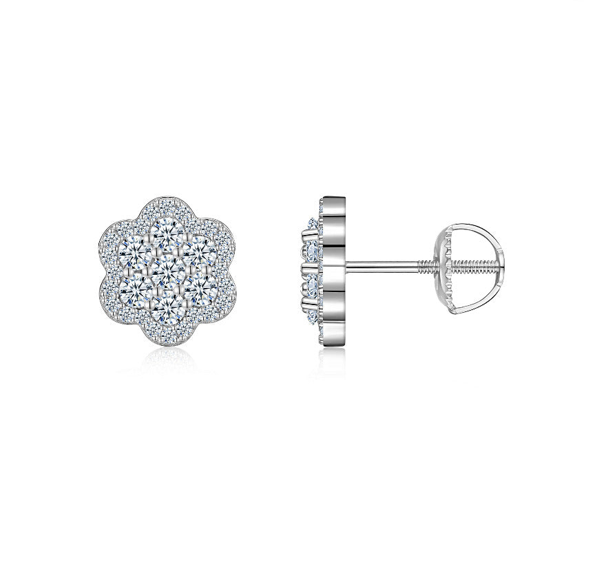 Butterfly Camellia Stud Earrings - gallify.store