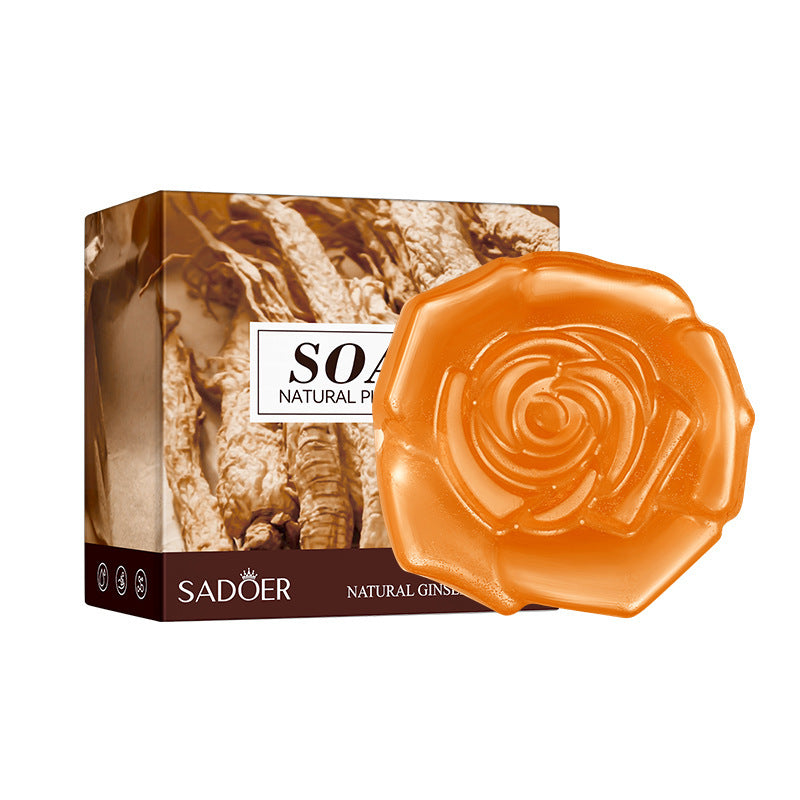SADOER Natural Handmade Essential Oil Soap – 100g with Foaming Net