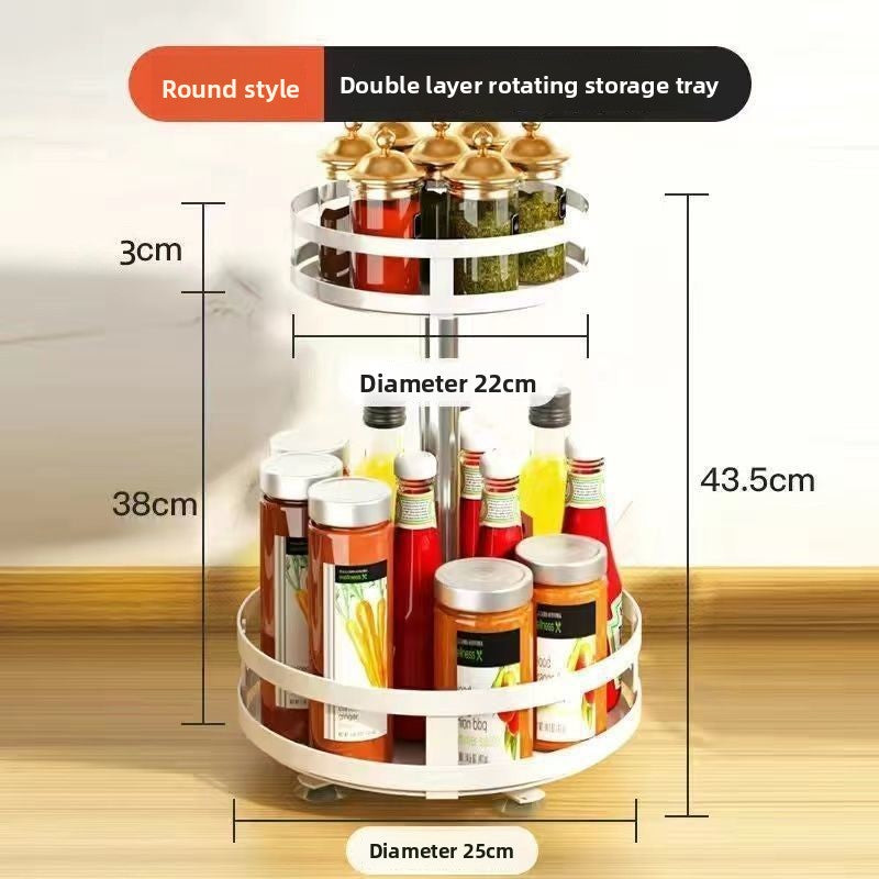 Rotating seasoning rack- Spice Organizers in Kitchen - gallify.store