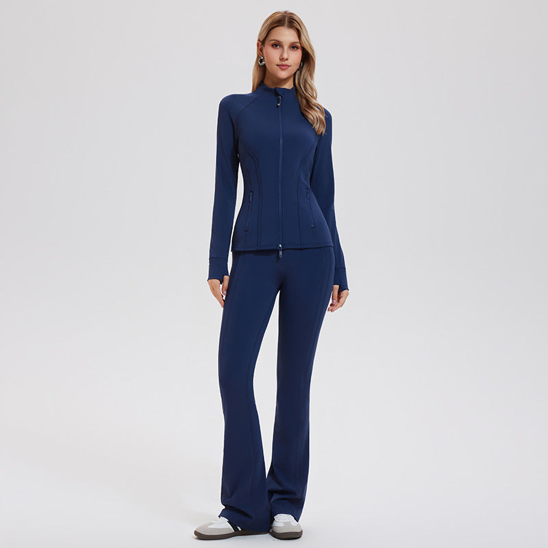 Women's 2-Piece Slim Fit Sportswear Set | Tennis & Yoga Activewear - gallify.store