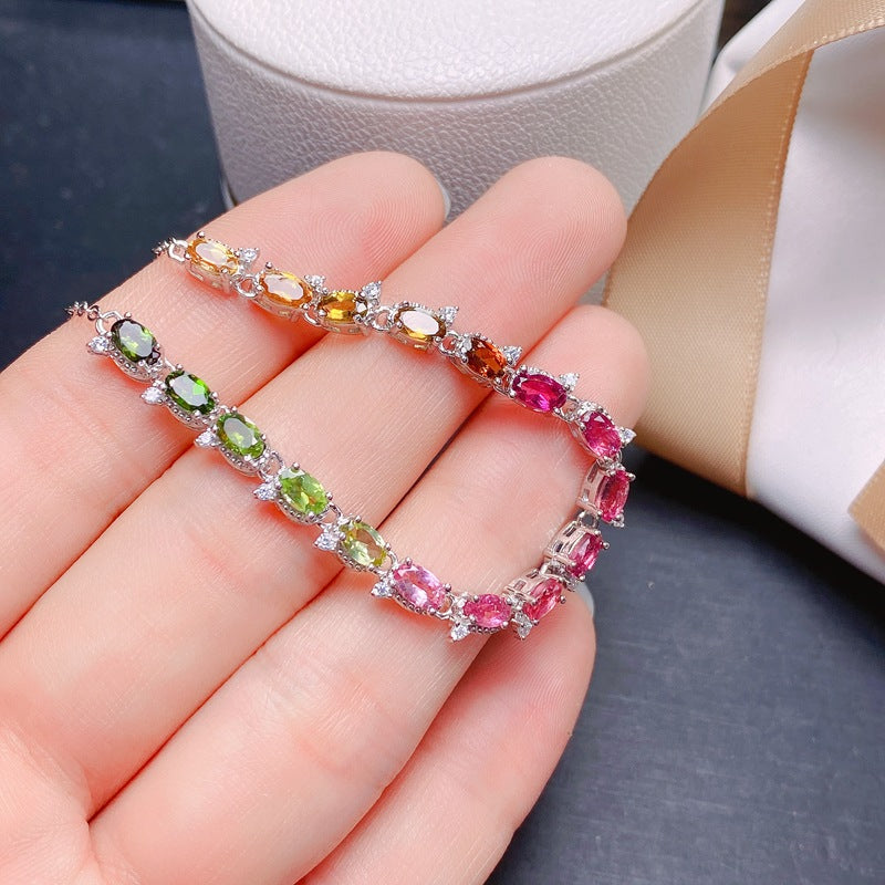 Diamond-Encrusted Bracelet for Women | 925 Silver - gallify.store