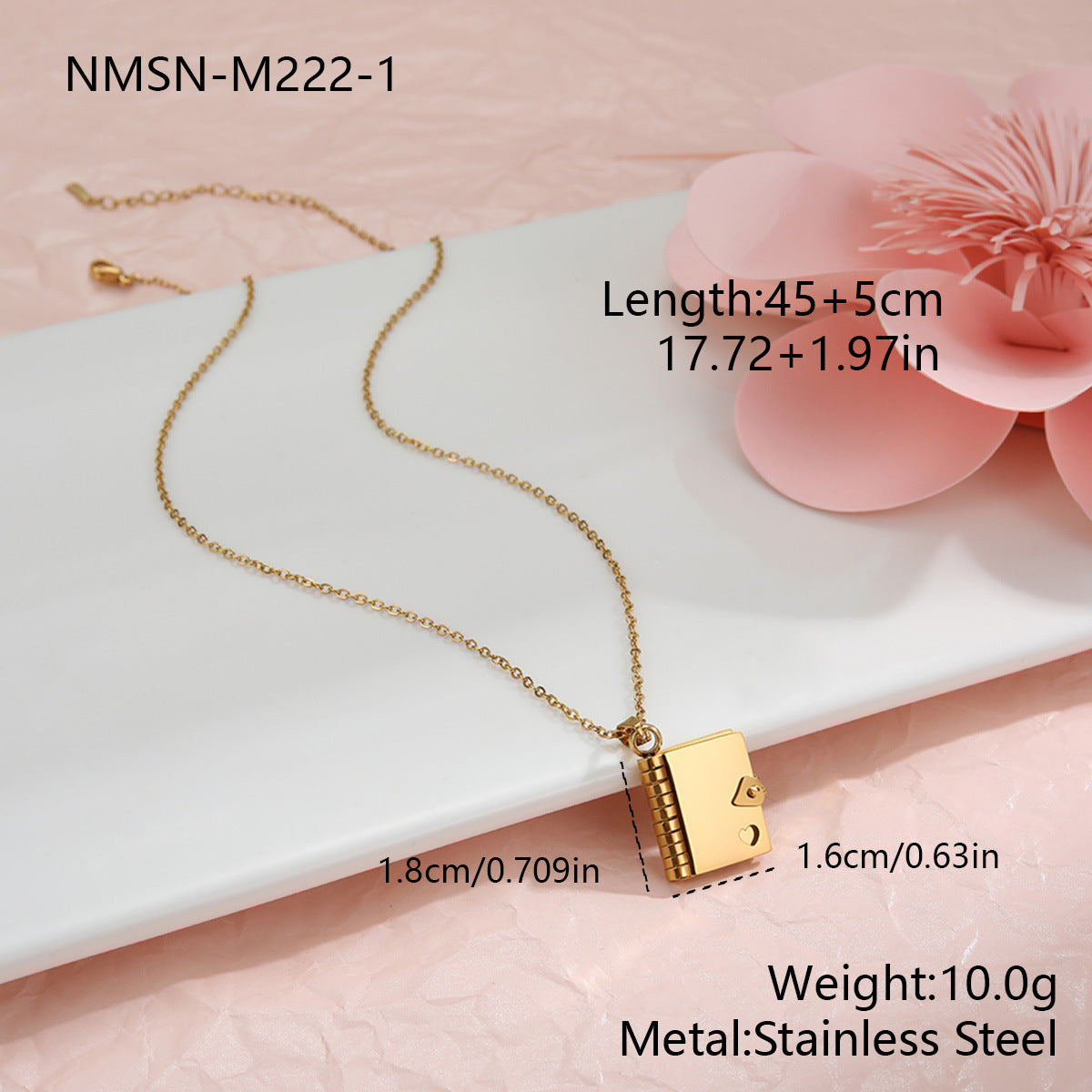 Valentine's Day gift: heart necklace - gallify.store