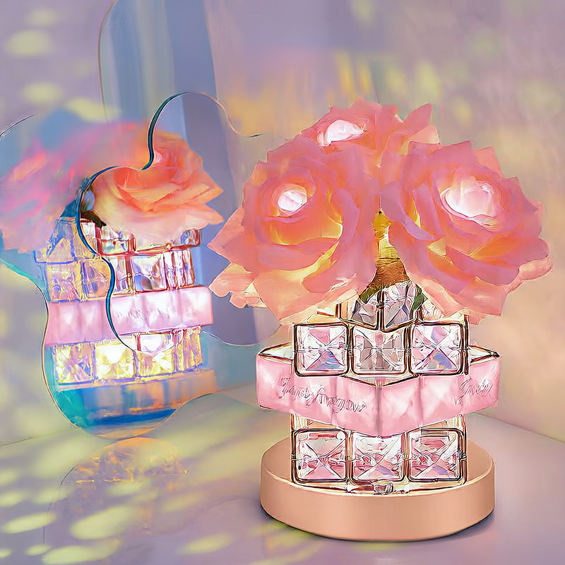 Warm Crystal Night Light - Bedroom Light - gallify.store