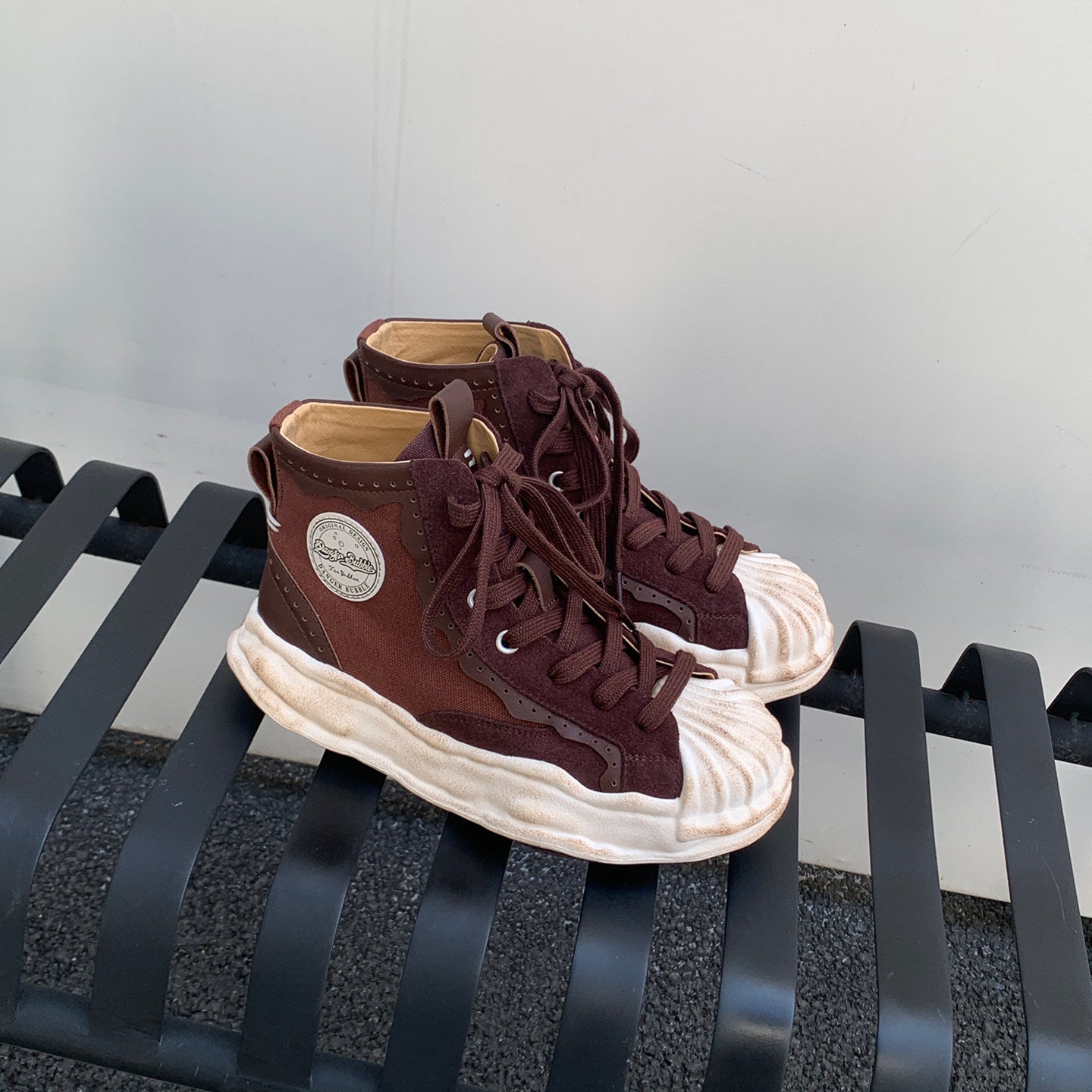 Women's Genuine Leather Boots – Lace-Up Short Boots