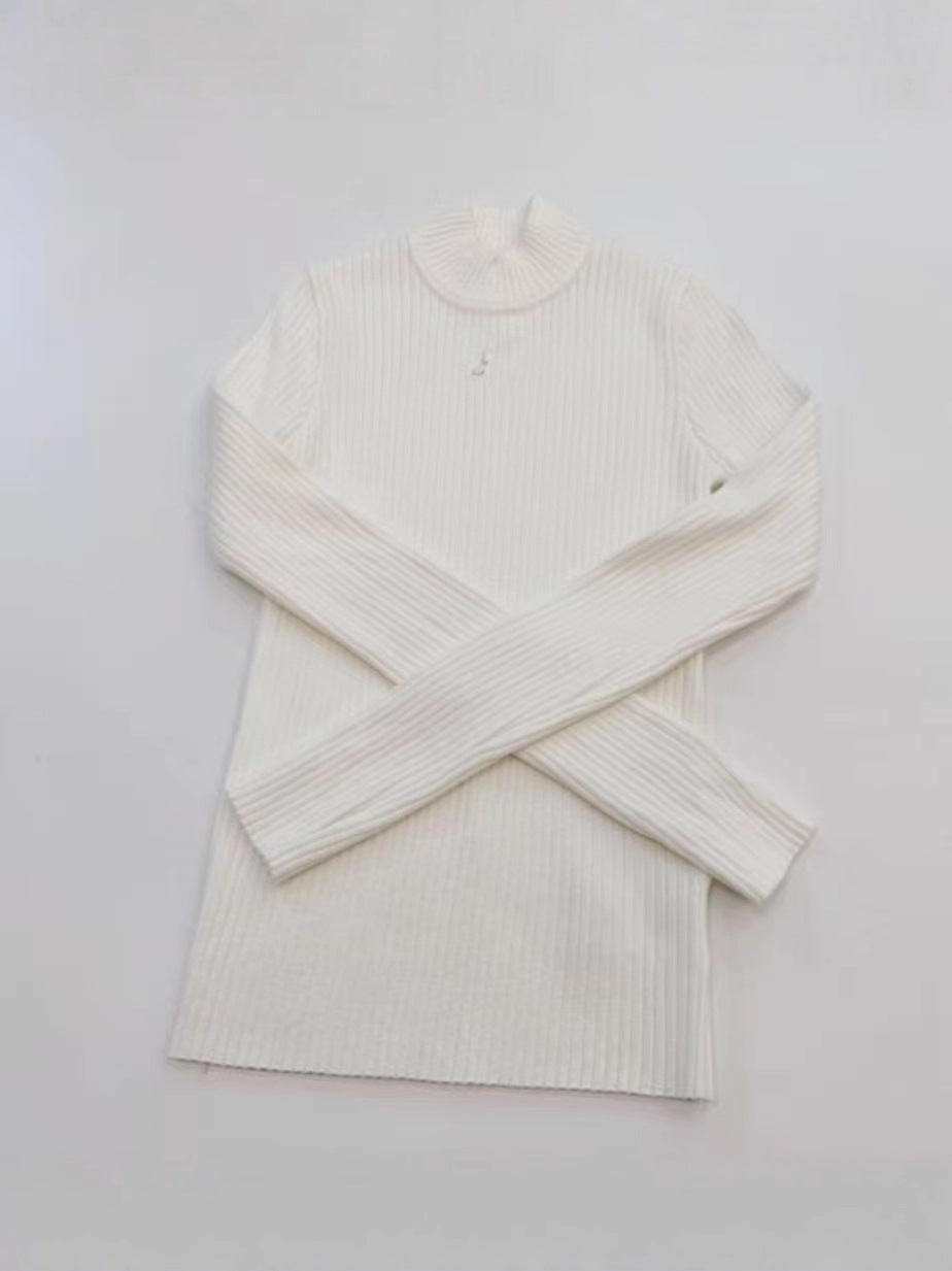 Women's Slim-Fit Turtleneck Sweater | Stretch Cotton Base Layer - gallify.store