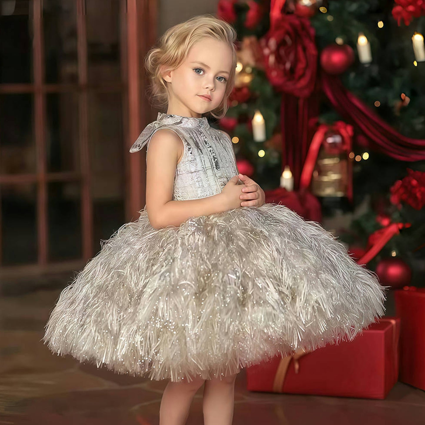 Girls Princess Formal Performance Dress | Party & Birthday Outfit - gallify.store