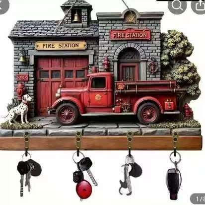 Wooden Wall Key Hanger | Rustic Pine Wood Home Organizer - gallify.store