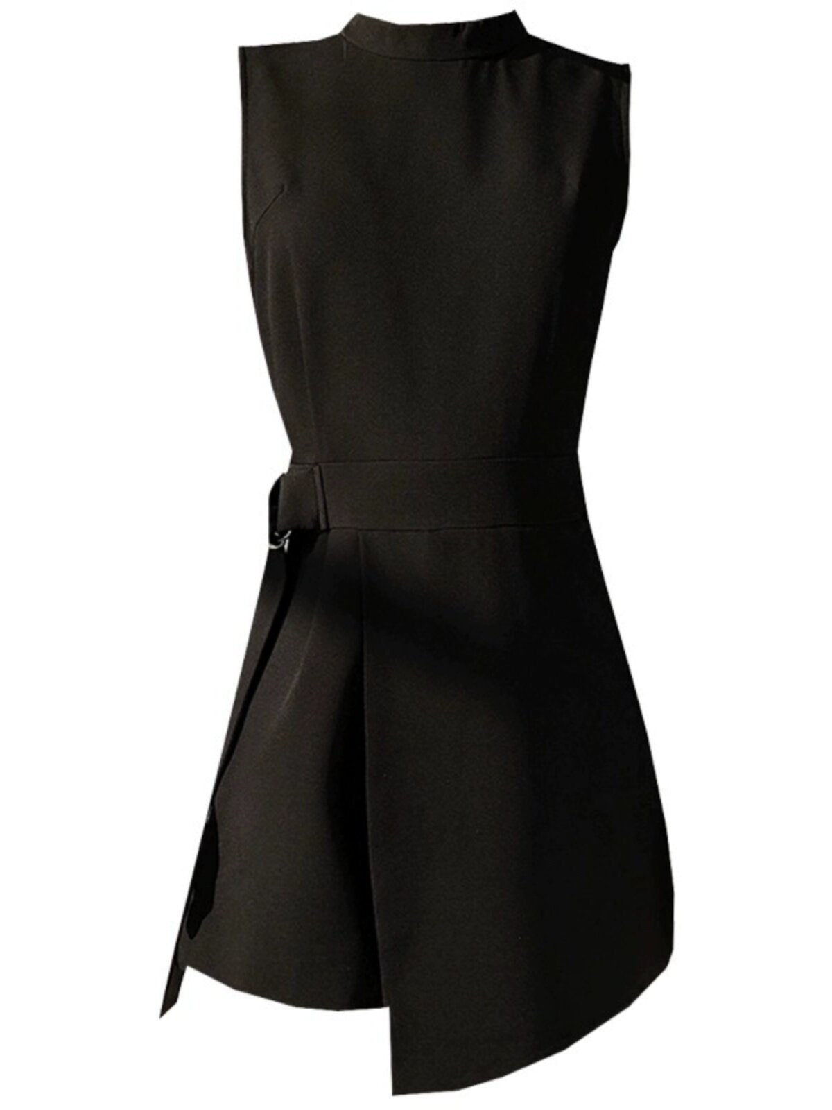 Women's High-Waisted Chiffon Jumpsuit - Slimming Work & Casual Wear - gallify.store