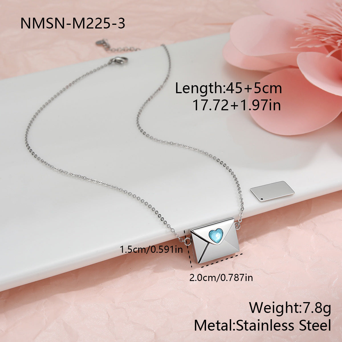 Valentine's Day gift: heart necklace - gallify.store