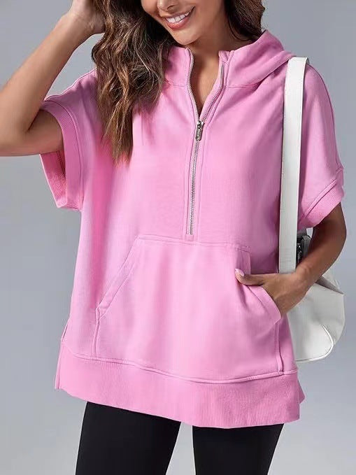 Women's Casual Hooded Sweatshirt | Zip Pullover