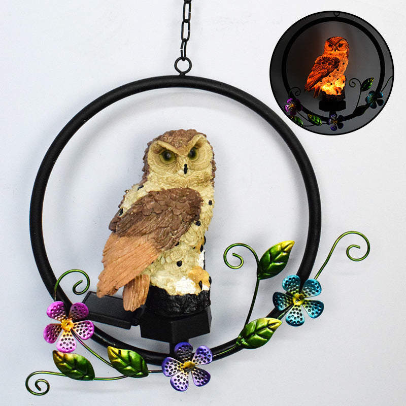 Owl Solar Powered LED Garden Light - gallify.store