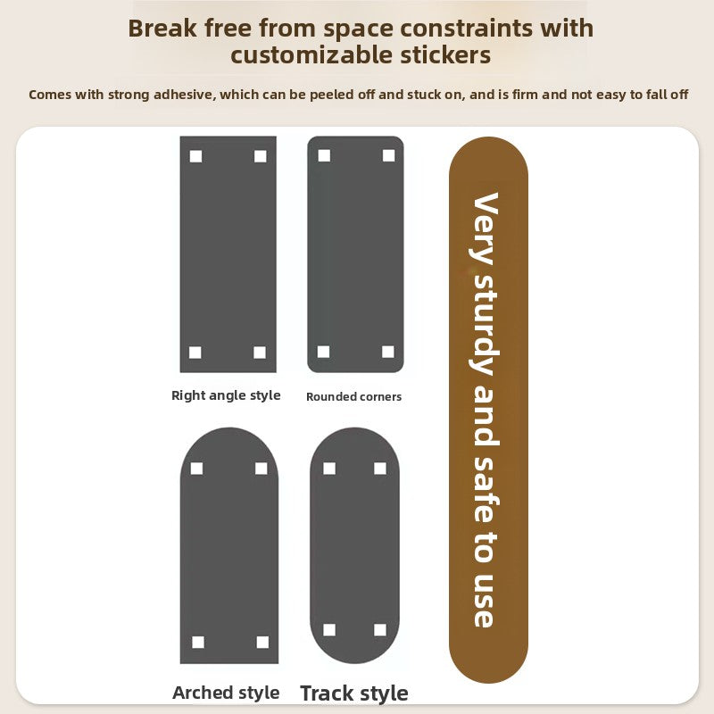 Self-Adhesive Acrylic Wall Mirror – Borderless No-Drill Home Mirror |