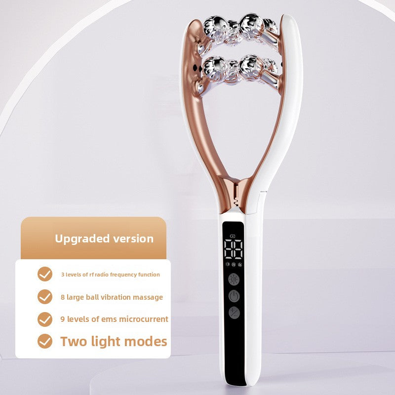 EMS Microcurrent Facial Massager V-Roller - gallify.store