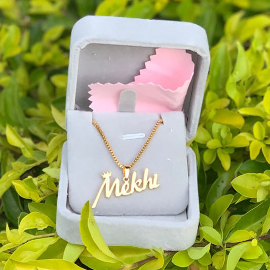 Personalized Custom Name Necklace | 18K Gold Plated - gallify.store