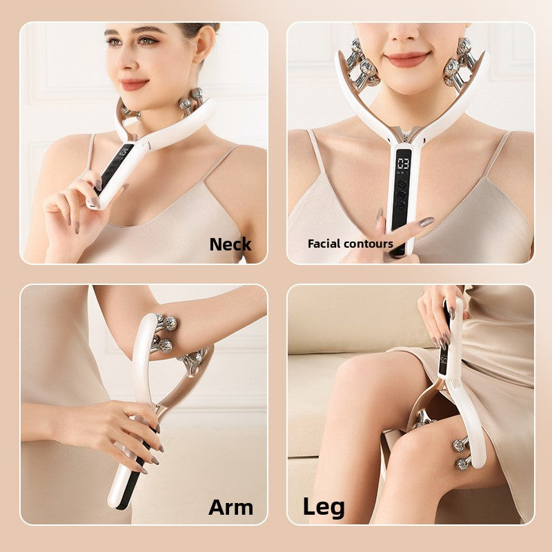 EMS Microcurrent Facial Massager V-Roller - gallify.store