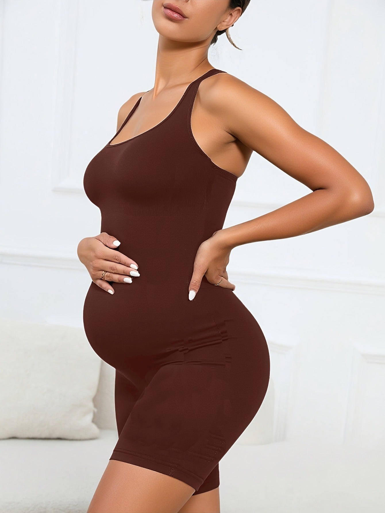Maternity Yoga Bodysuit | High Elasticity Jumpsuit