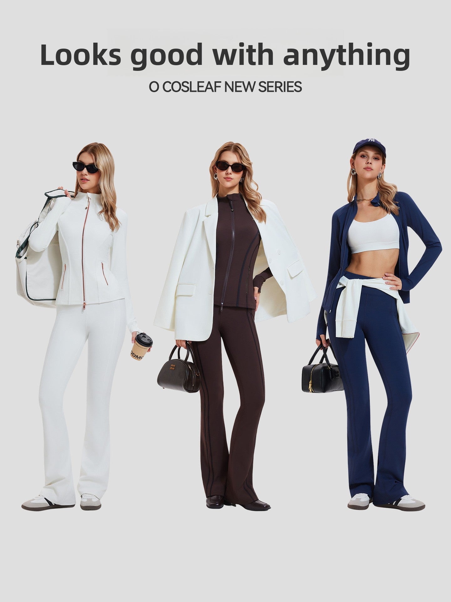 Women's 2-Piece Slim Fit Sportswear Set | Tennis & Yoga Activewear - gallify.store