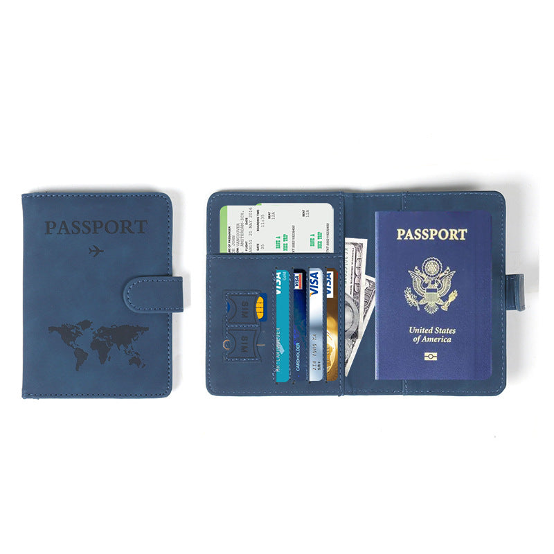 RFID Passport Holder | Travel Document Organizer with Card Storage - gallify.store