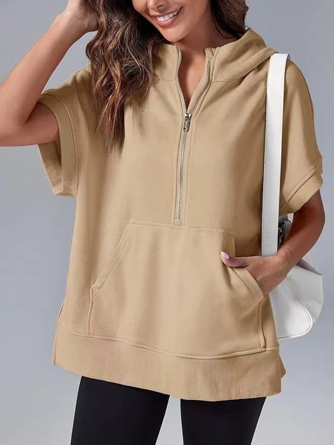 Women's Casual Hooded Sweatshirt | Zip Pullover