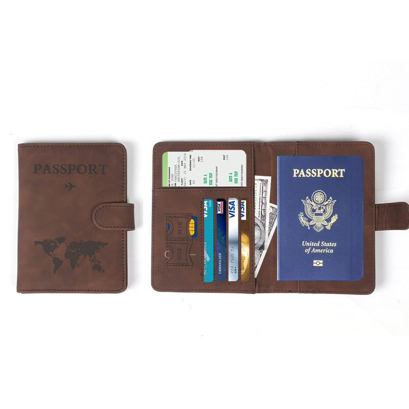 RFID Passport Holder | Travel Document Organizer with Card Storage - gallify.store