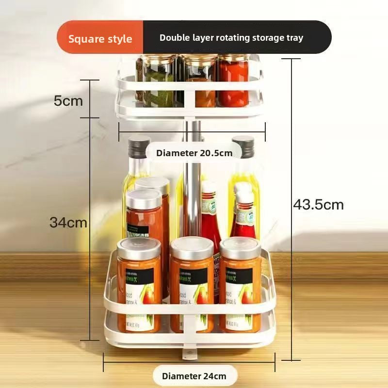 Rotating seasoning rack- Spice Organizers in Kitchen - gallify.store