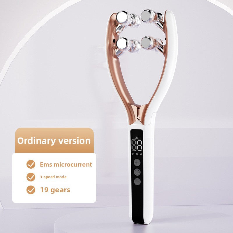 EMS Microcurrent Facial Massager V-Roller - gallify.store