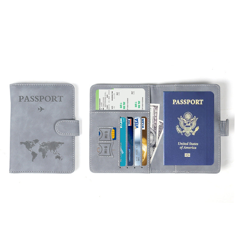 RFID Passport Holder | Travel Document Organizer with Card Storage - gallify.store