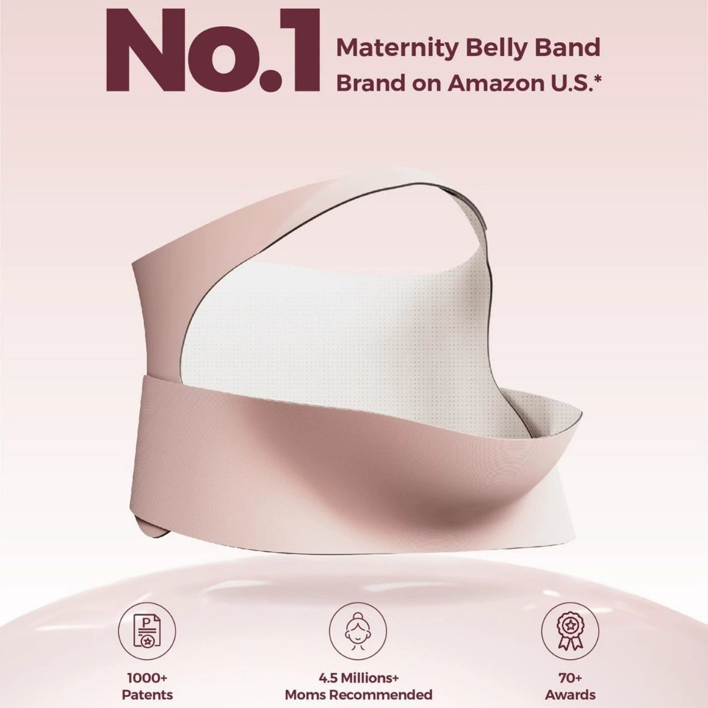 Maternity Abdominal Support Belt | Two-Piece Lightweight