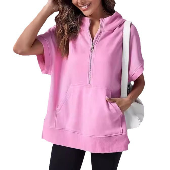 Women's Casual Hooded Sweatshirt | Zip Pullover