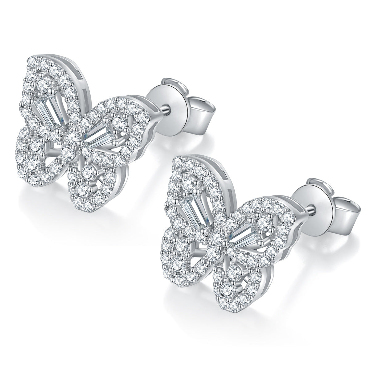 Butterfly Camellia Stud Earrings - gallify.store