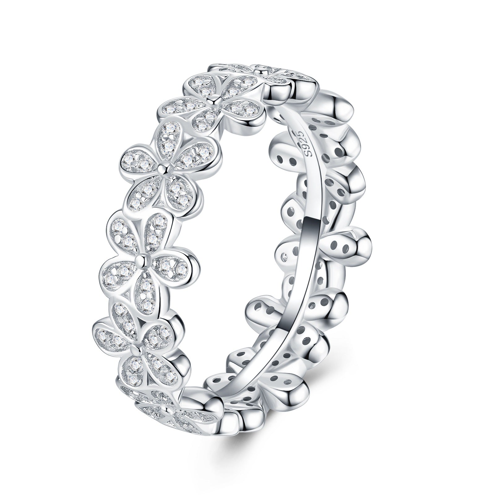 Heart Moissanite Ring | S925 Sterling Silver | Brilliant Sparkle - gallify.store